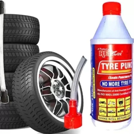 Instant tubeless tire sealer - car and bike accessories