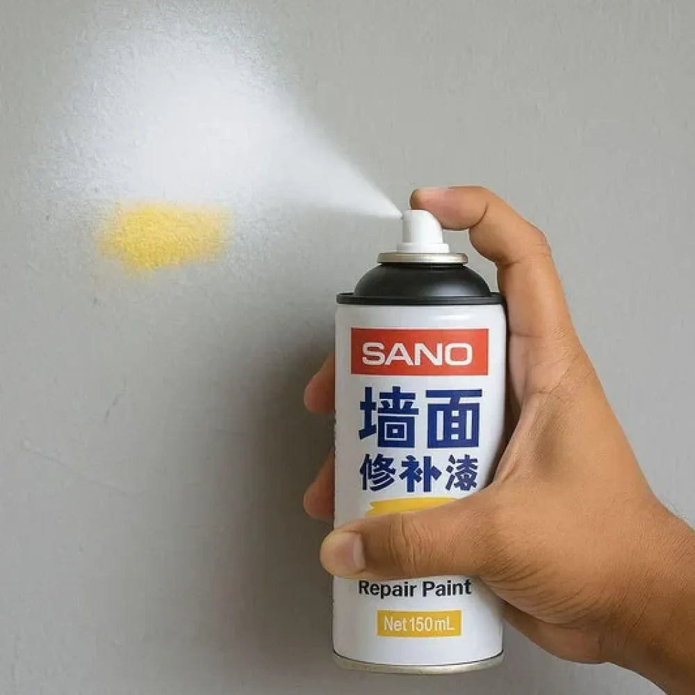 Instant wall repair spray
