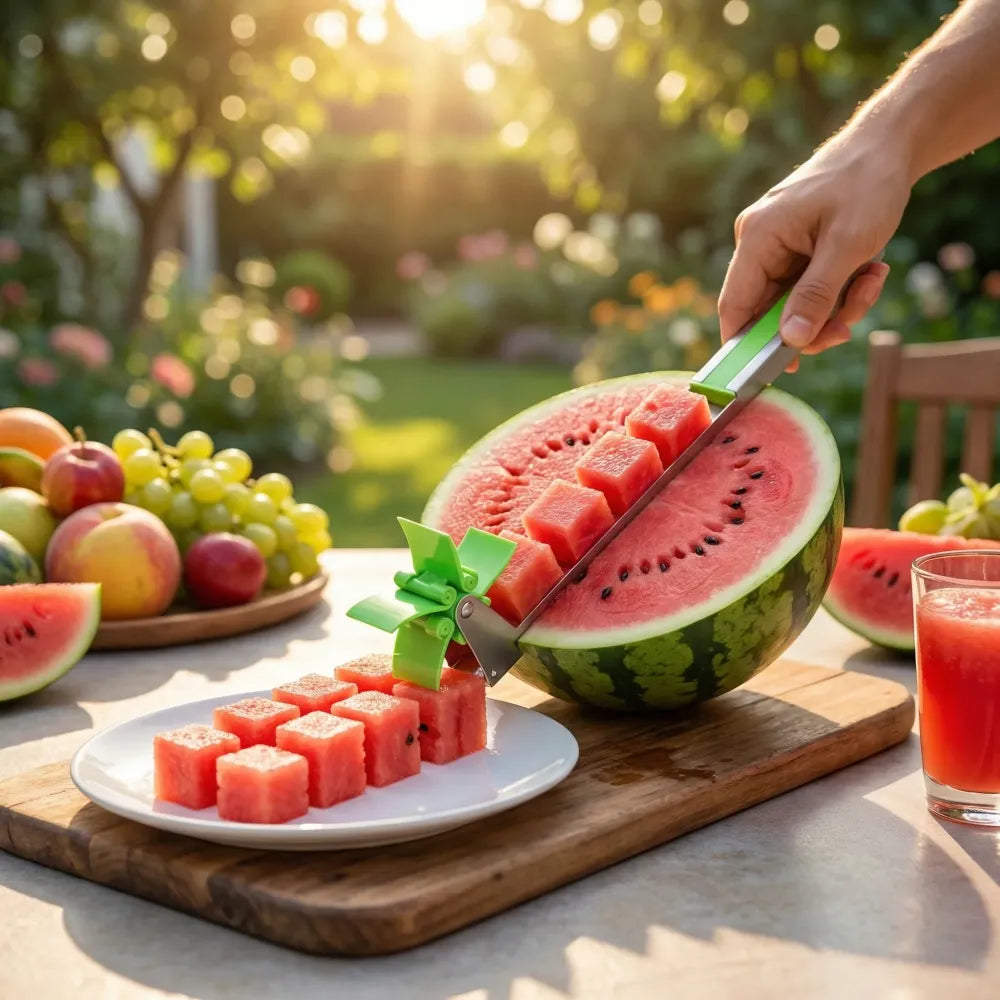 Instant watermelon cube cutter - potential heroes