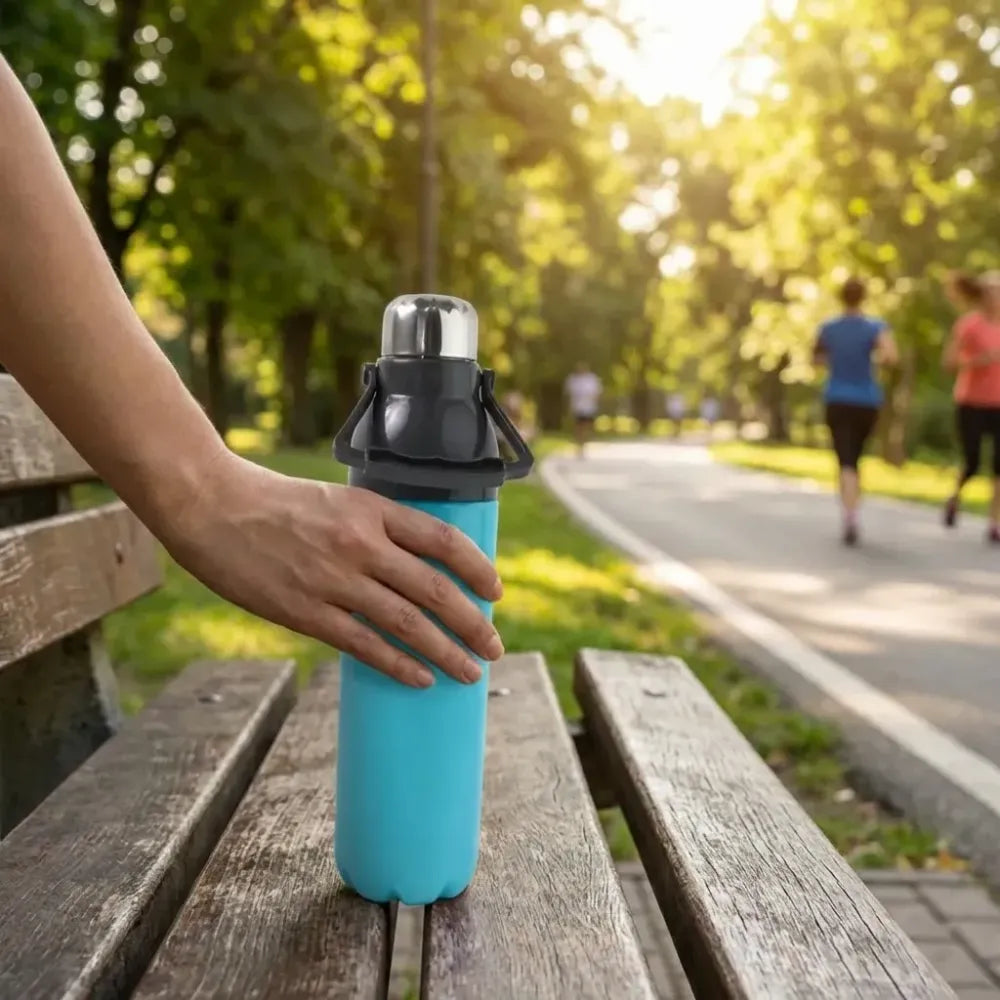 Insulated sports water bottle – 1100ml - home & kitchen