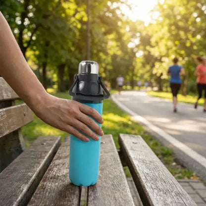 Insulated sports water bottle – 1100ml - home & kitchen