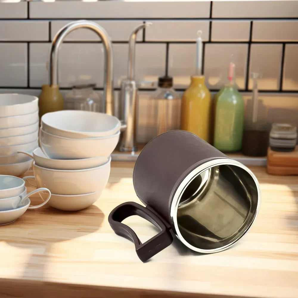 Insulated stainless steel coffee mug - home & kitchen