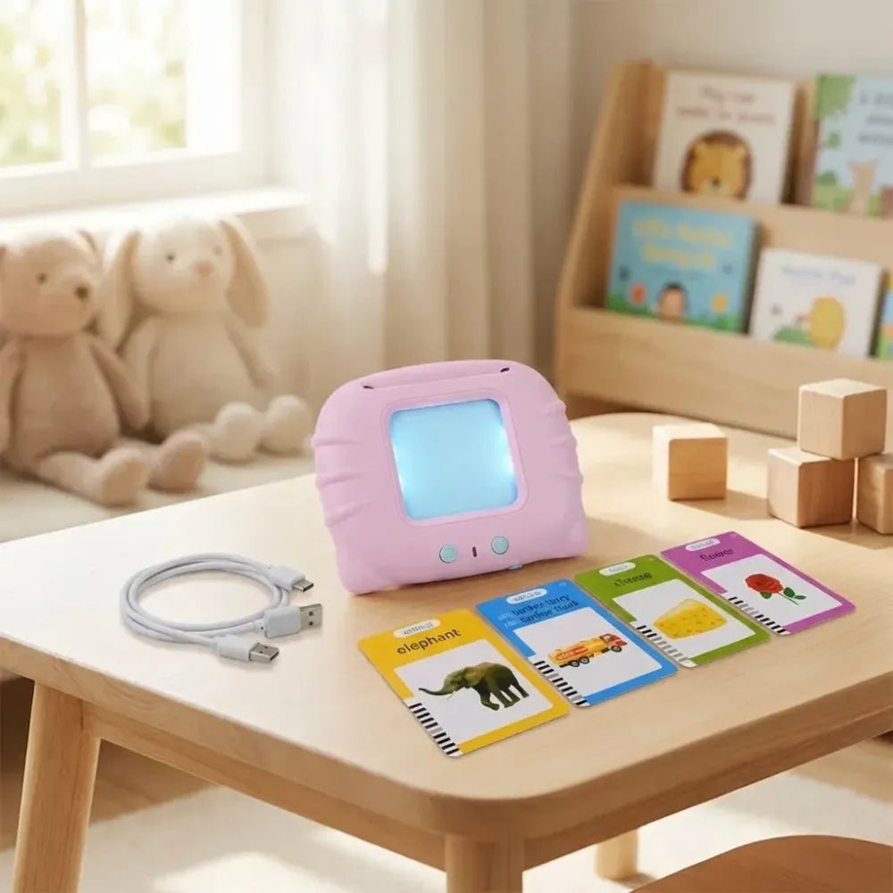 Interactive english flash cards - toys