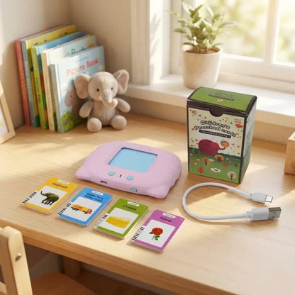 Interactive english flash cards - toys