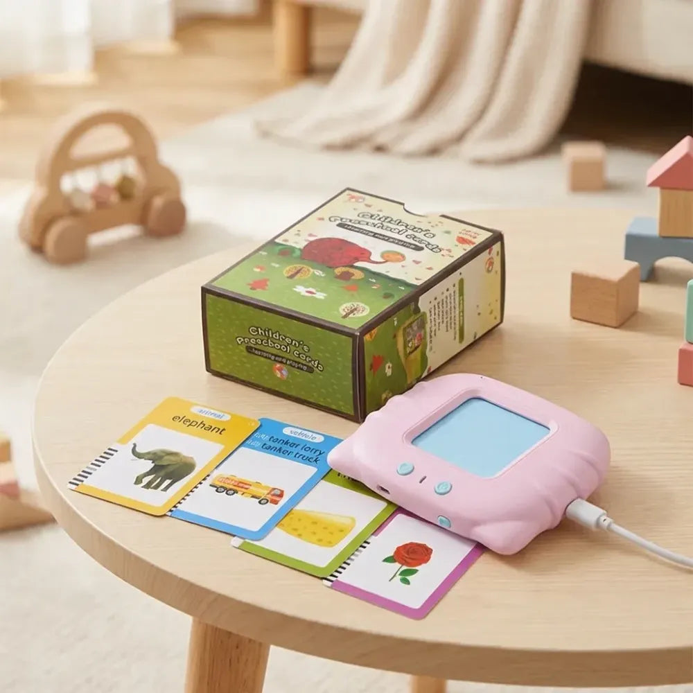 Interactive english flash cards - toys