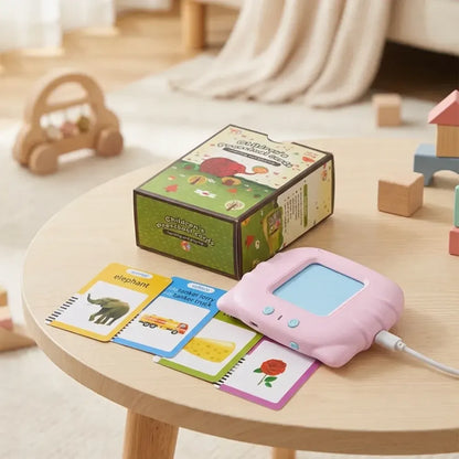 Interactive english flash cards - toys