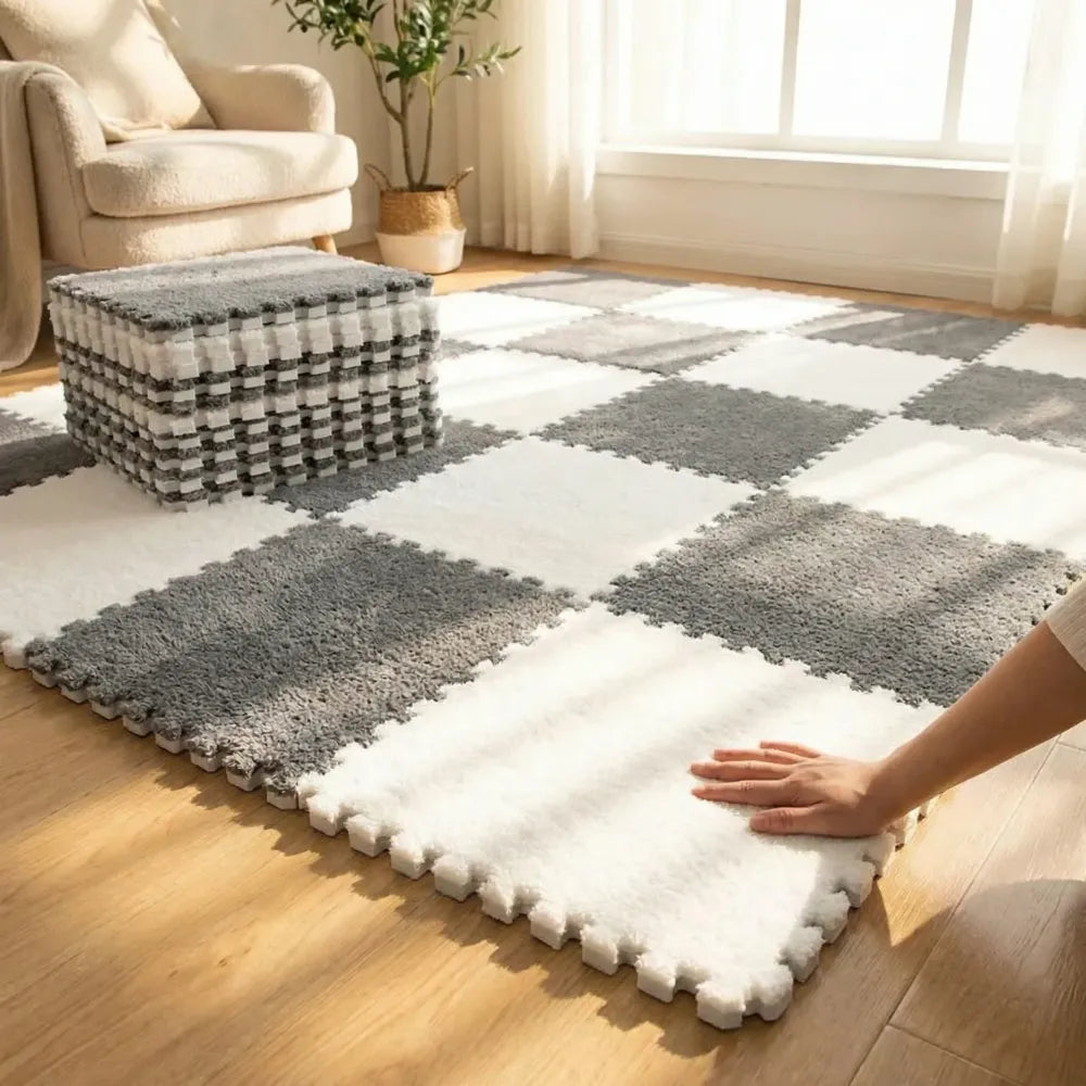Interlocking foam carpet tiles - potential heroes