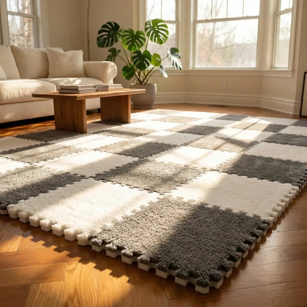 Interlocking foam carpet tiles - potential heroes