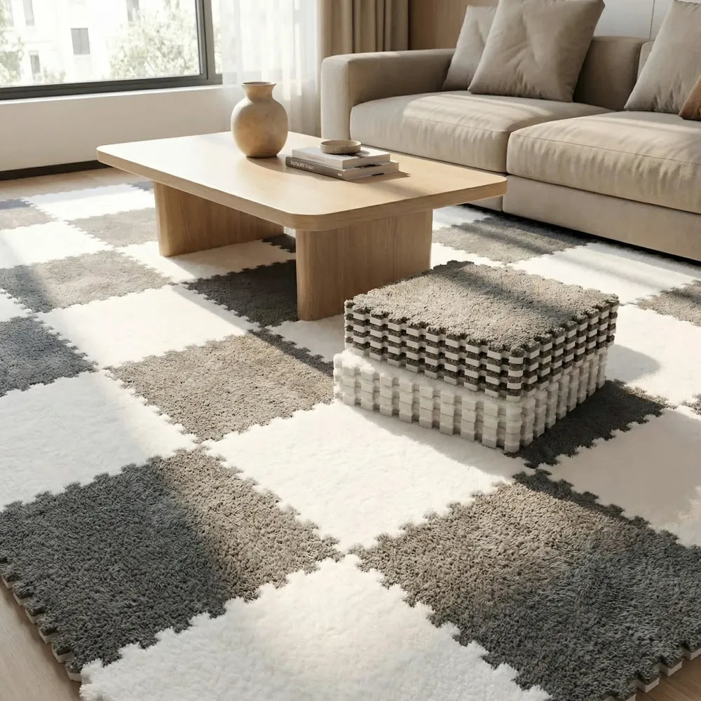 Interlocking foam carpet tiles - potential heroes