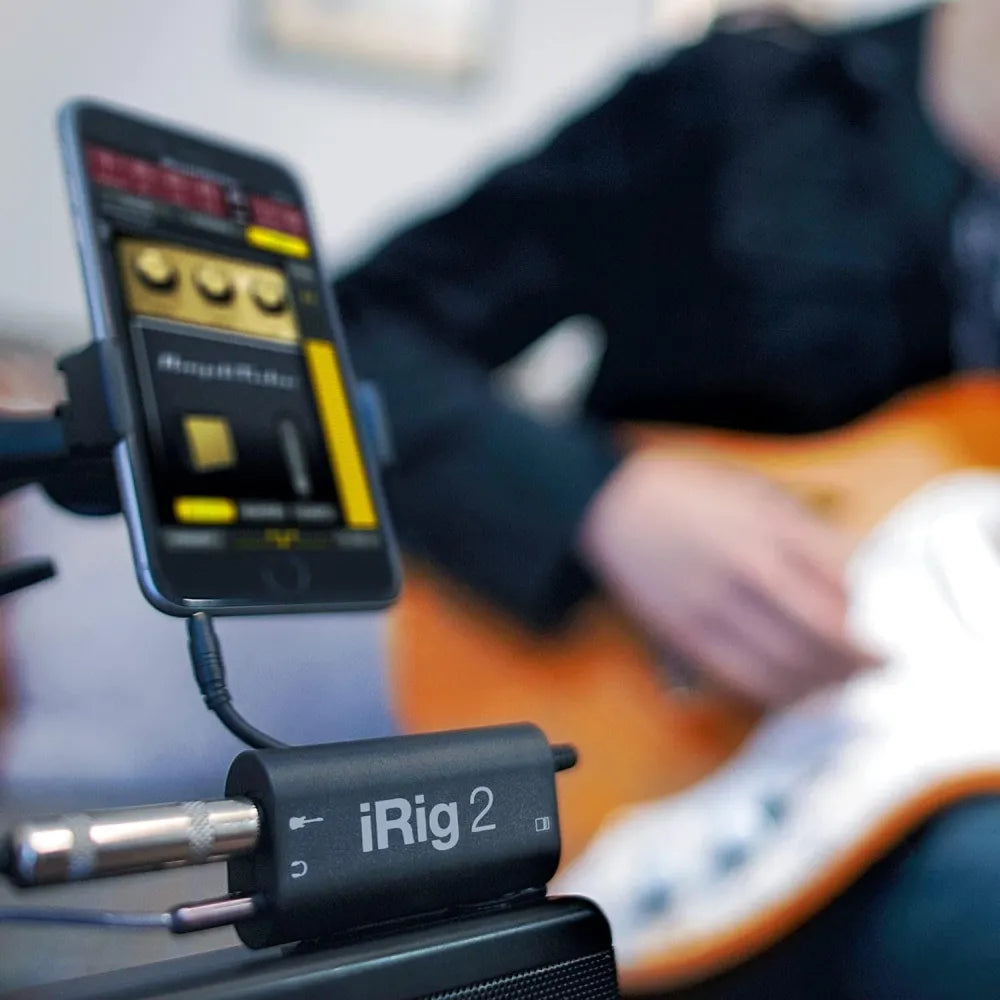 Irig audio guitar interface amp converter
