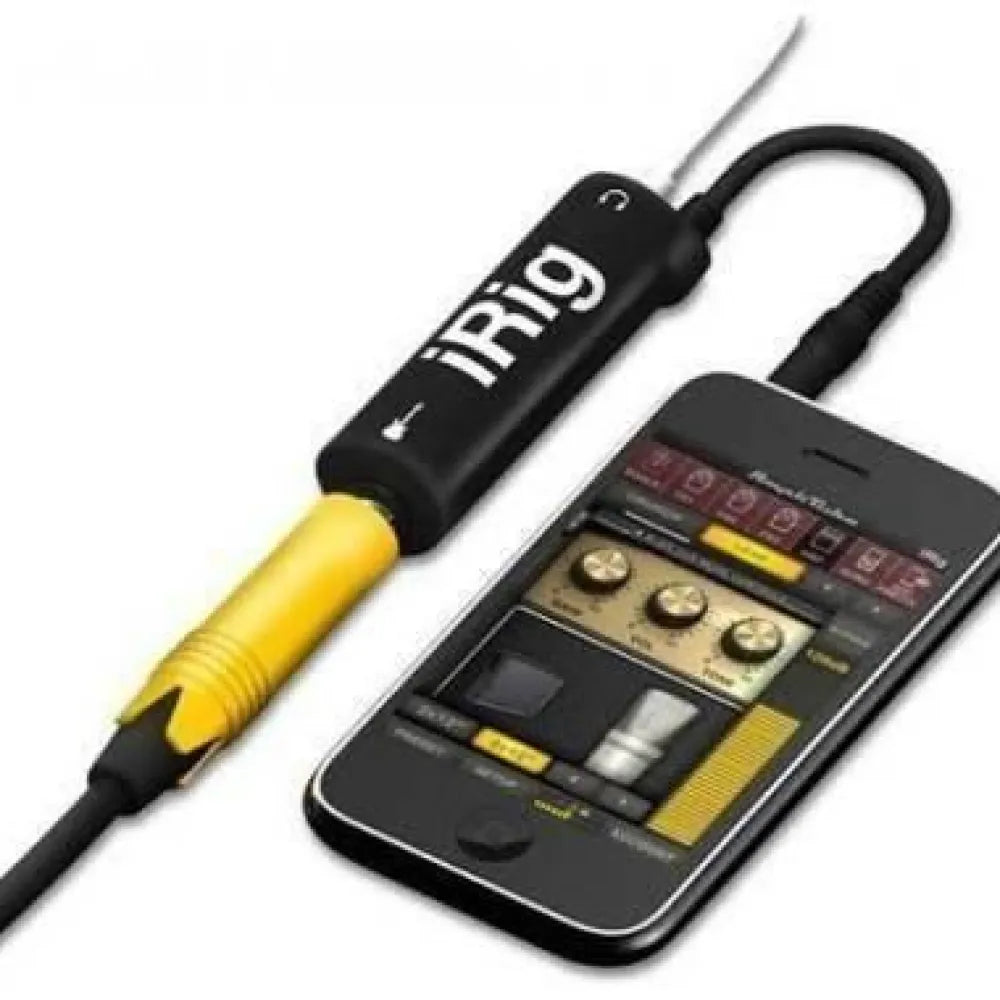 Irig audio guitar interface amp converter