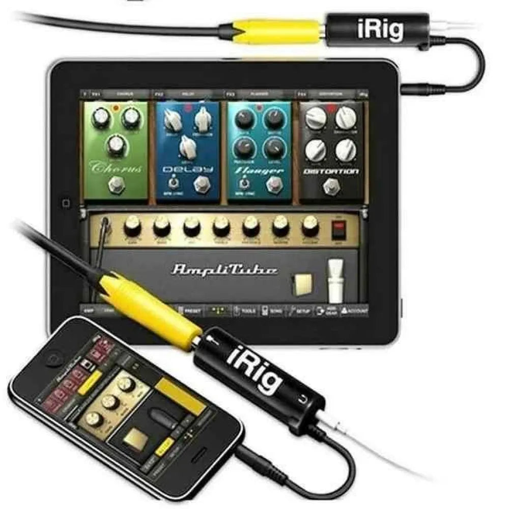 Irig audio guitar interface amp converter