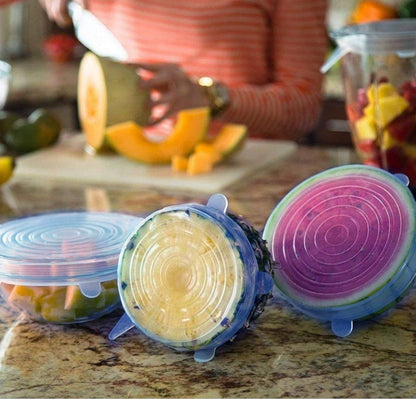 Silicone Stretch Lids Set - Home & Kitchen