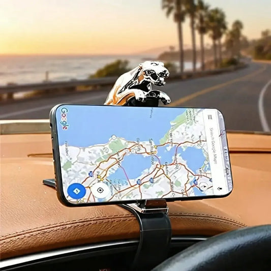 Jaguar dashboard phone holder for car