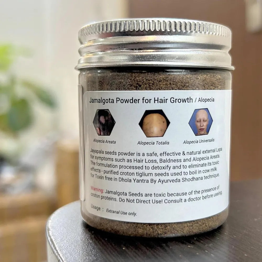 Jamalgota ayurvedic hair growth powder (100gm)