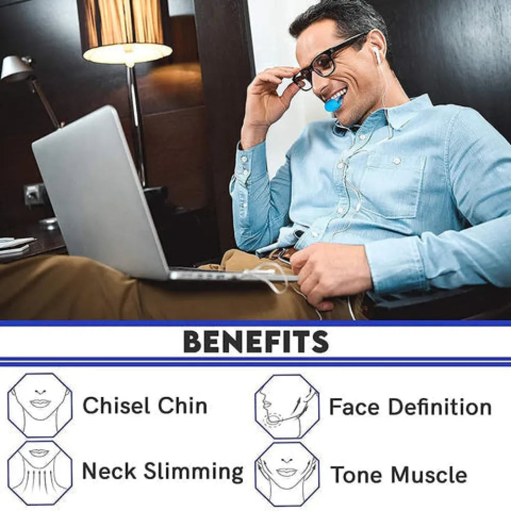 Face-slimming device.