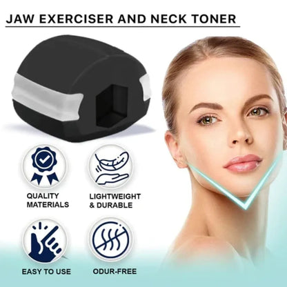Black jaw exerciser.