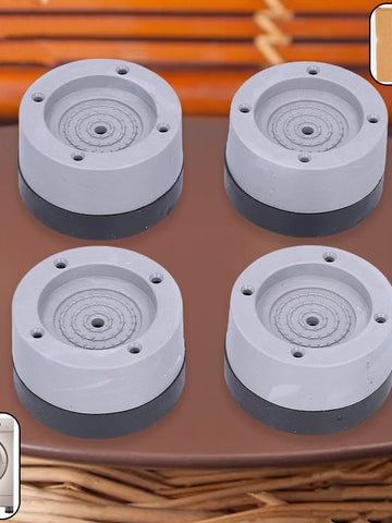 Round Washing Machine Support Pad (4 Pcs Set)