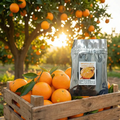 Jelly orange seeds