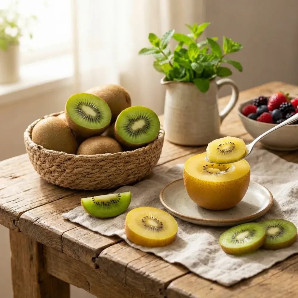 Juicy kiwi fruit seeds - gardening