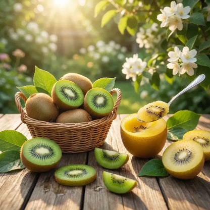 Juicy kiwi fruit seeds - gardening