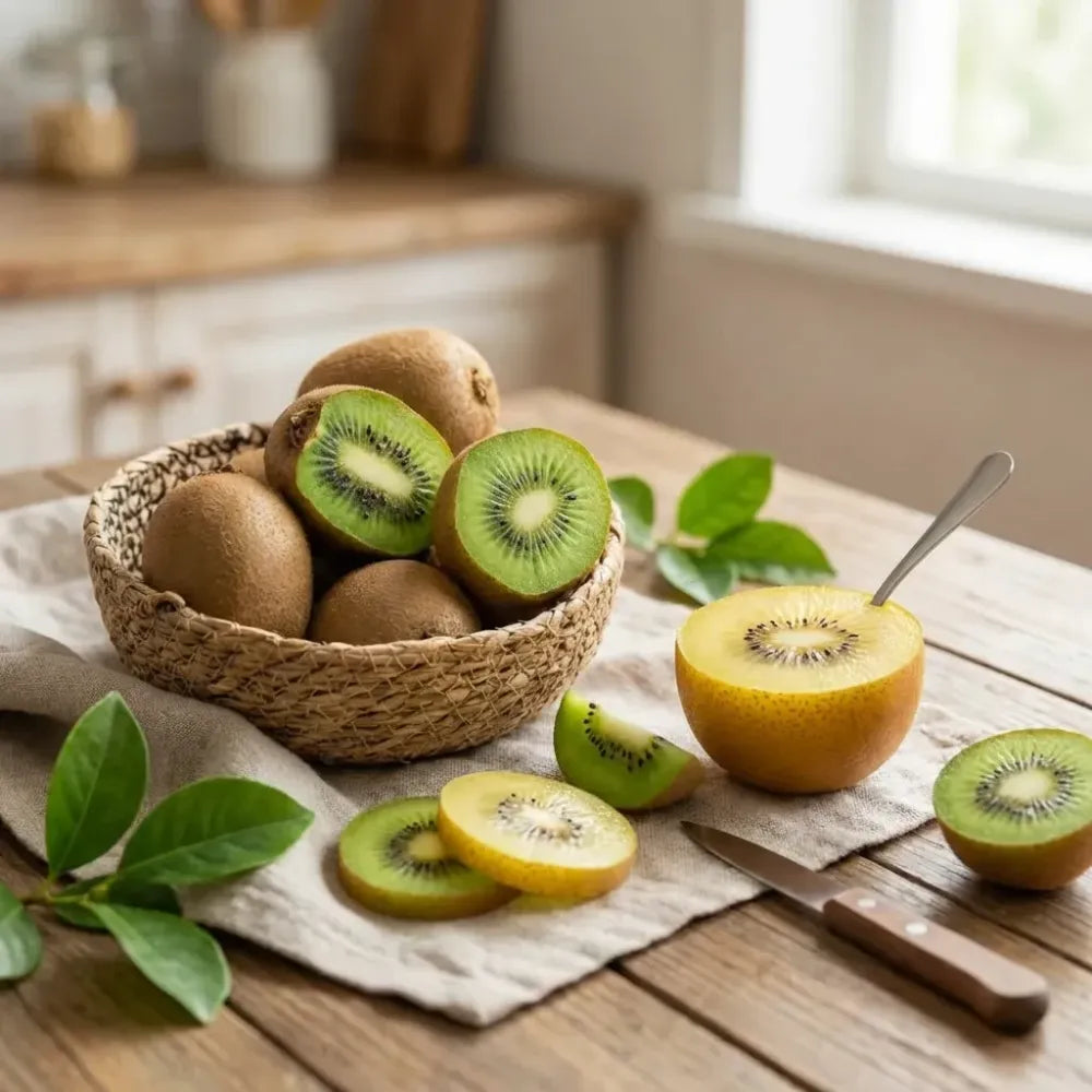 Juicy kiwi fruit seeds - gardening