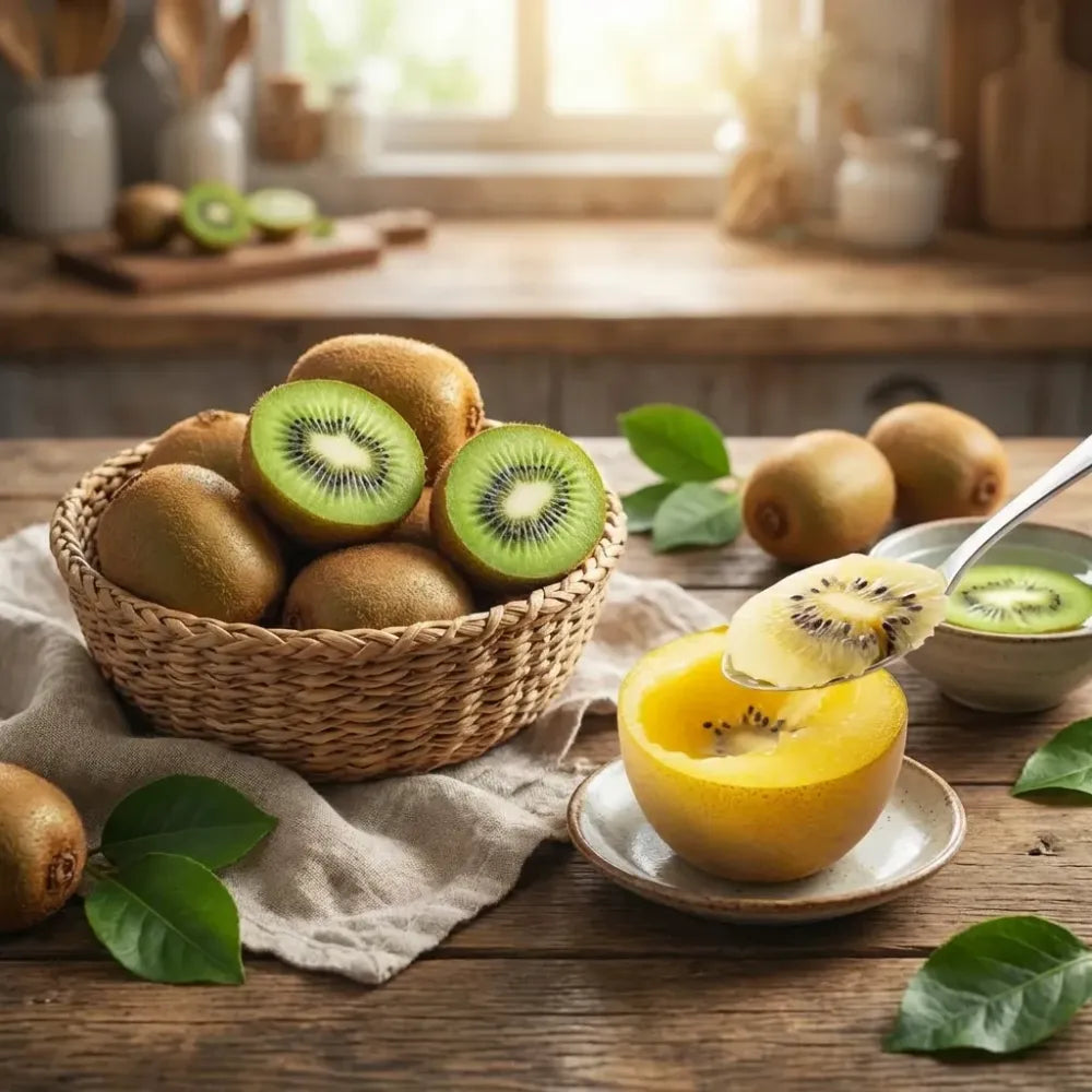 Juicy kiwi fruit seeds - gardening