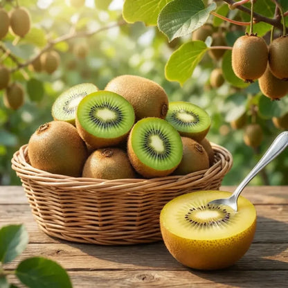 Juicy kiwi fruit seeds - gardening