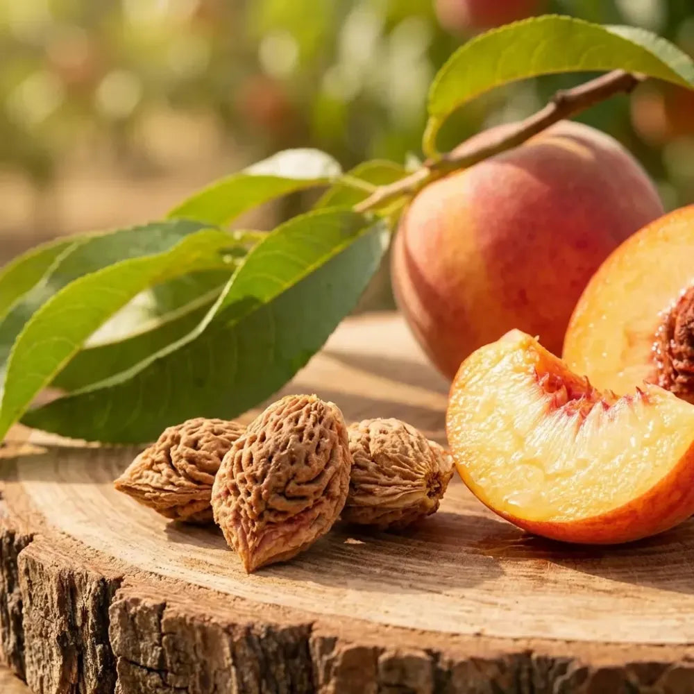 Juicy peach tree seeds - gardening