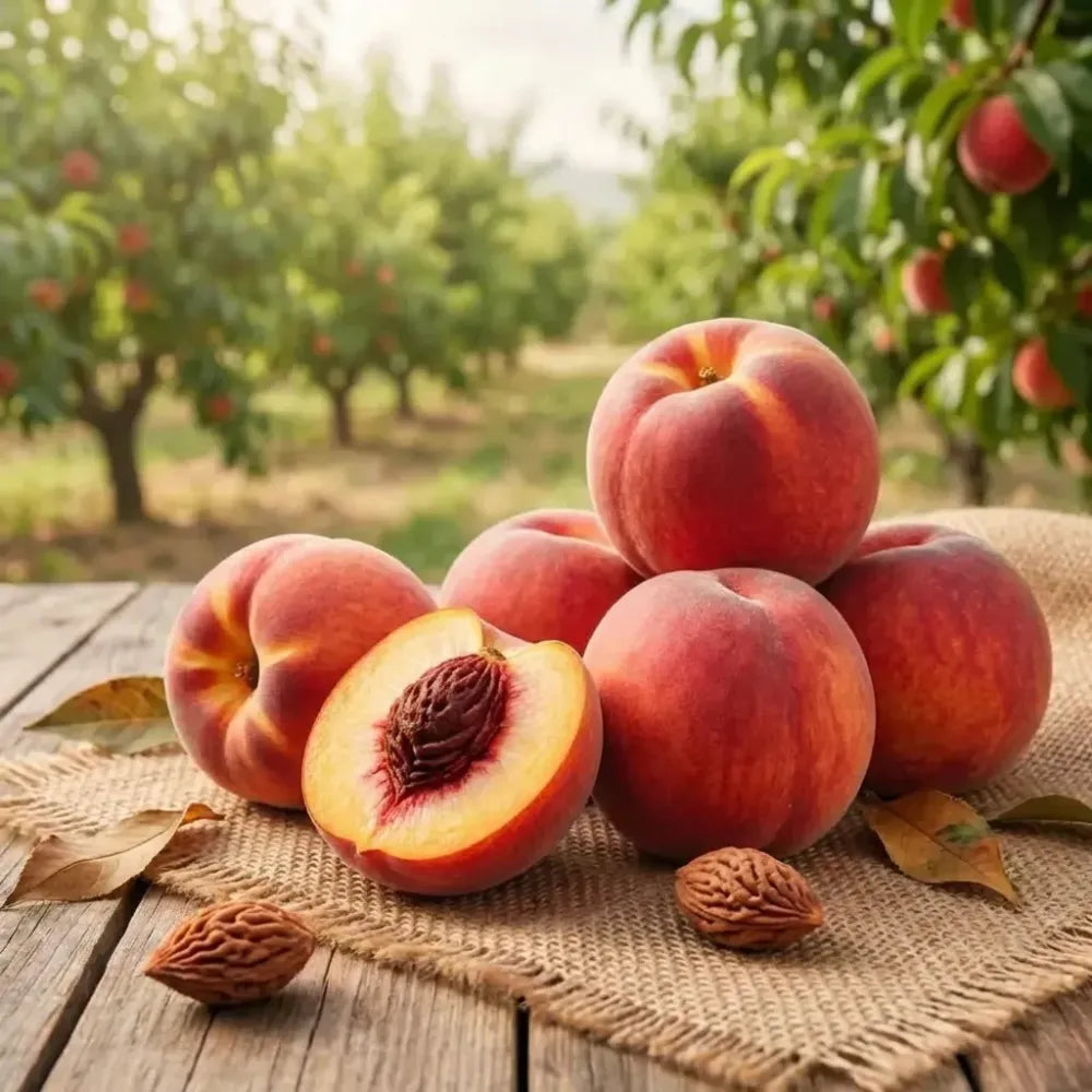 Juicy peach tree seeds - gardening