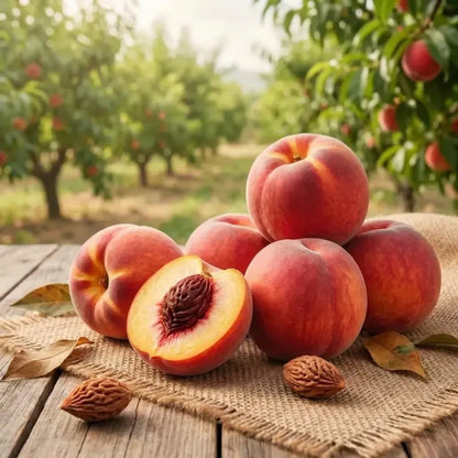 Juicy peach tree seeds - gardening