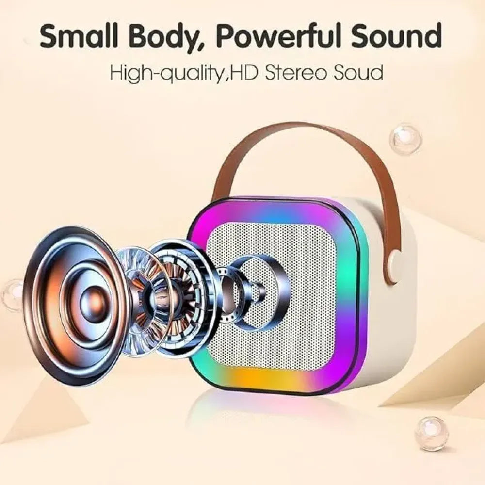 Karaoke bluetooth speaker