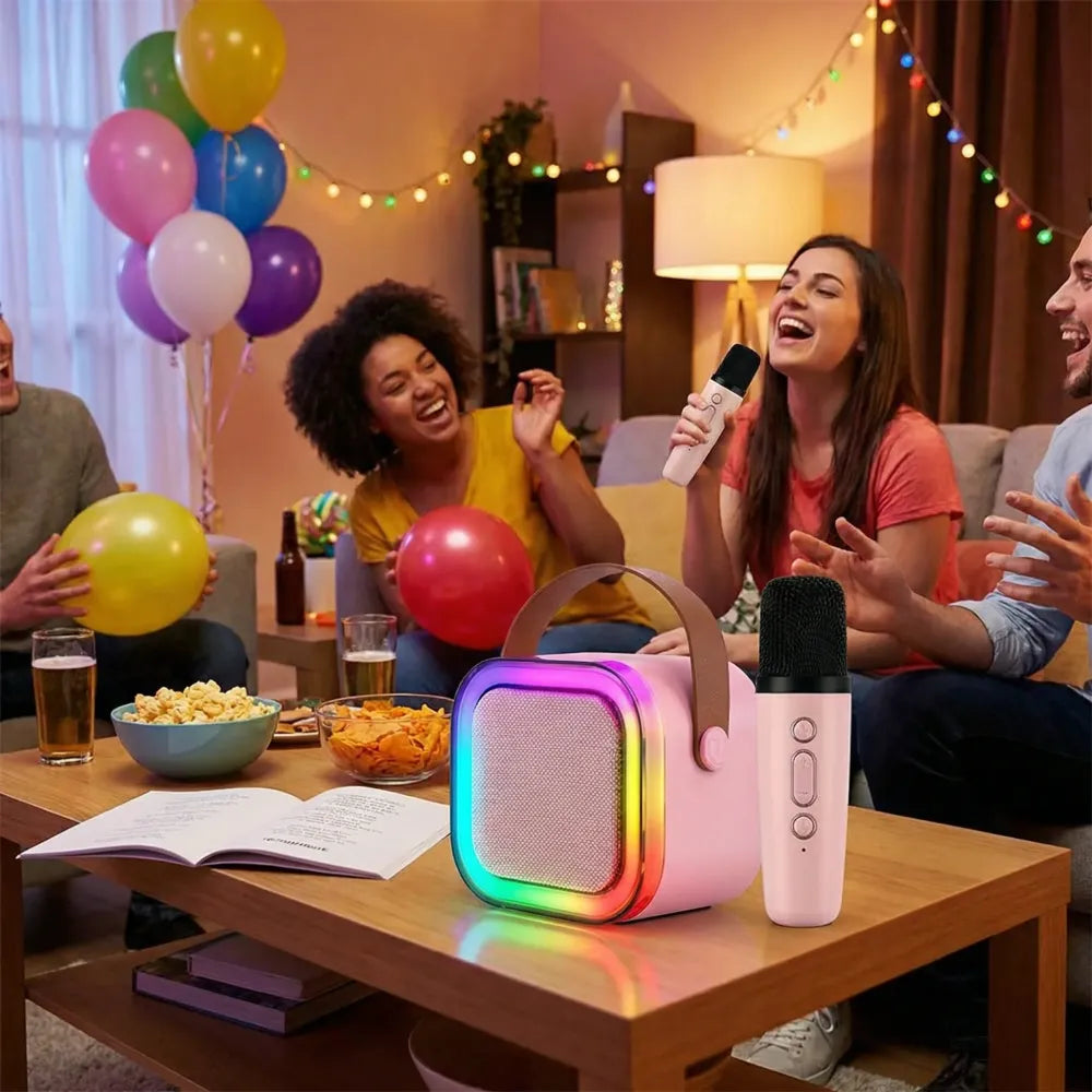 Karaoke bluetooth speaker