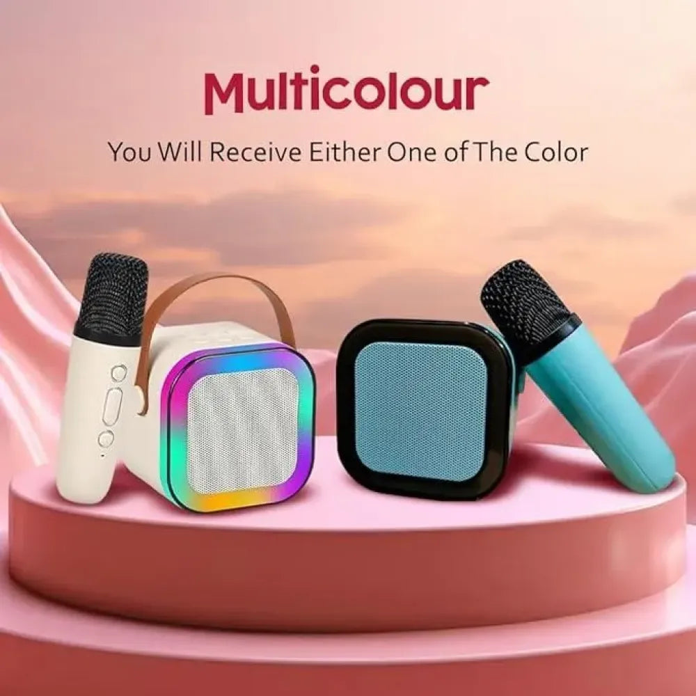 Karaoke bluetooth speaker
