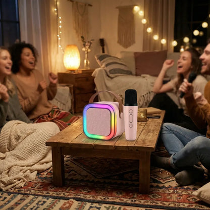 Karaoke bluetooth speaker