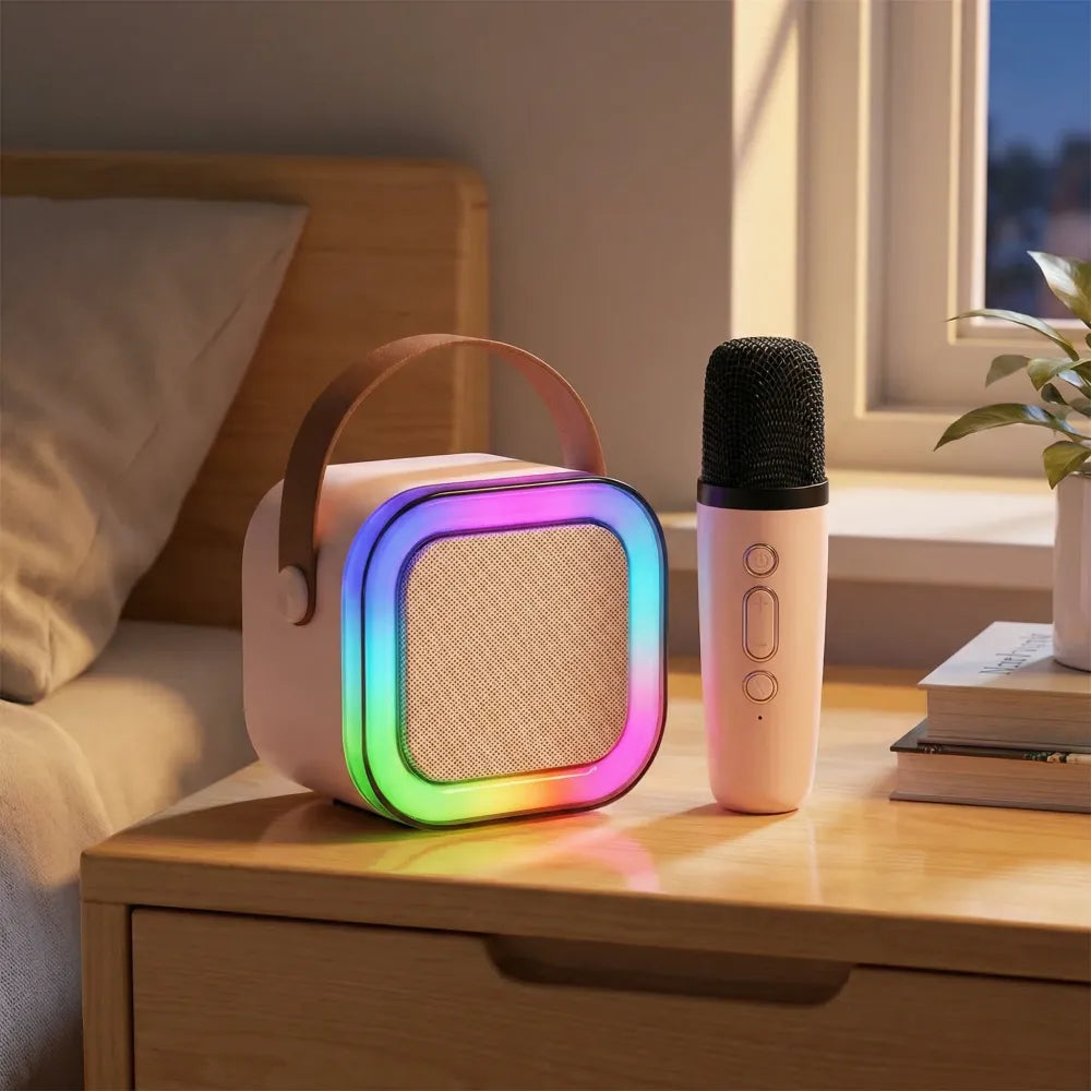 Karaoke bluetooth speaker