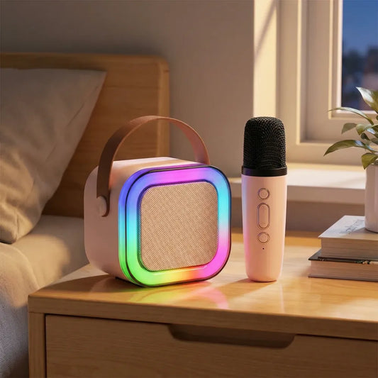 Karaoke bluetooth speaker