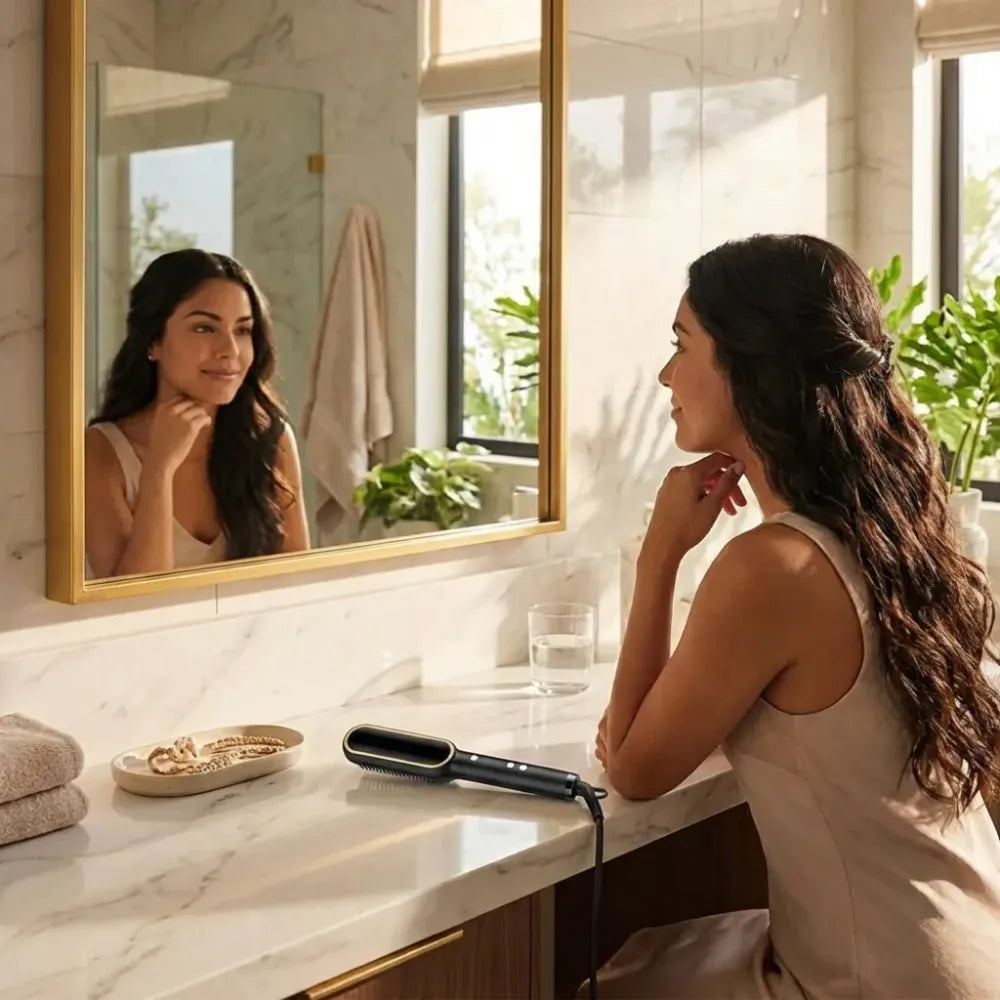 Keratin infused hair straightener - health & beauty