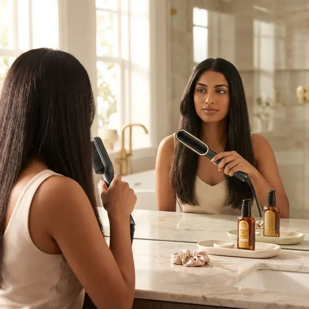 Keratin infused hair straightener - health & beauty