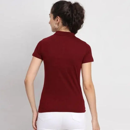 Ketex maroon polo t-shirt