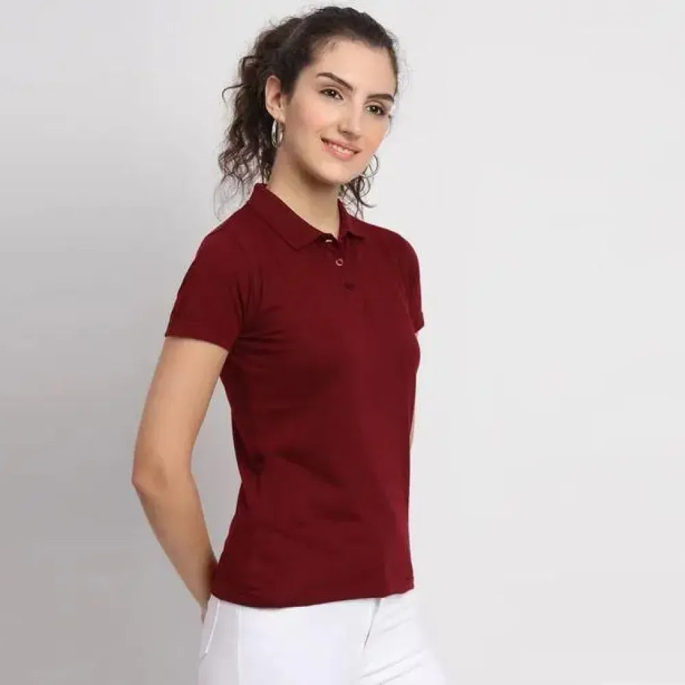 Ketex maroon polo t-shirt