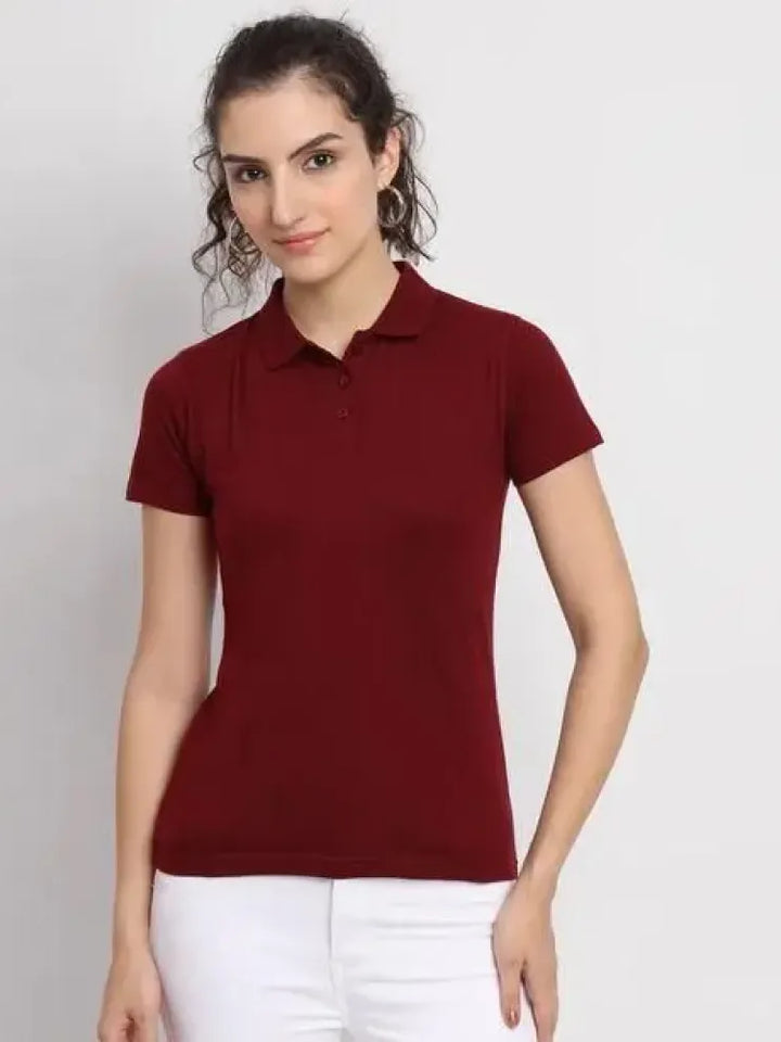 Ketex Maroon Polo T-Shirt