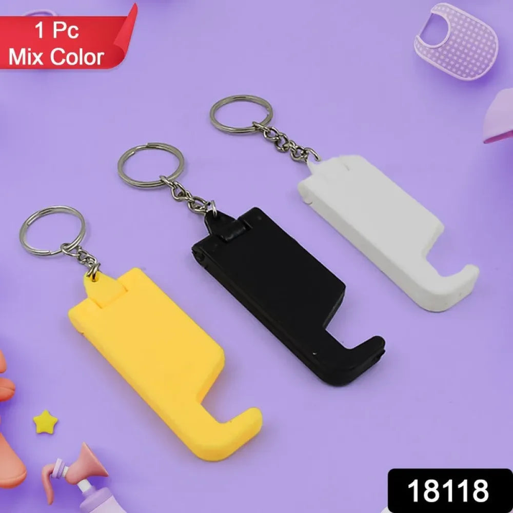 Keychain mobile stand holder