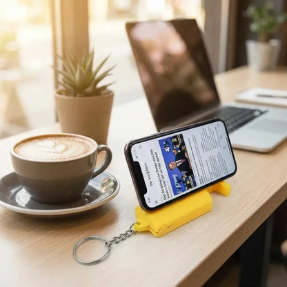 Keychain mobile stand holder - home improvement