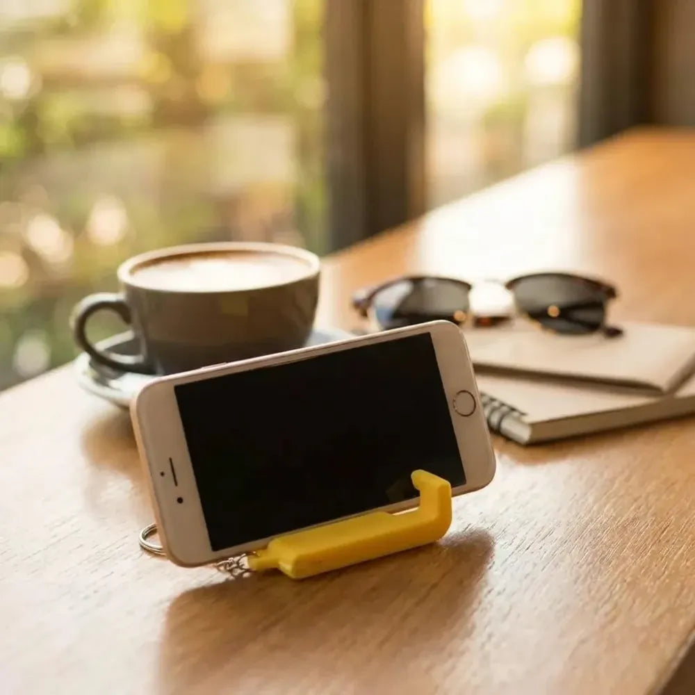 Keychain mobile stand holder - home improvement
