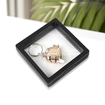 Keychain nail clipper with display - health care