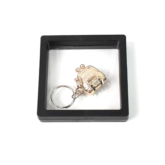 Keychain nail clipper with display - health care