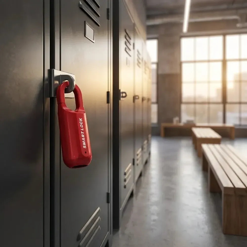 Keyless fingerprint padlock – secure & portable - home improvement