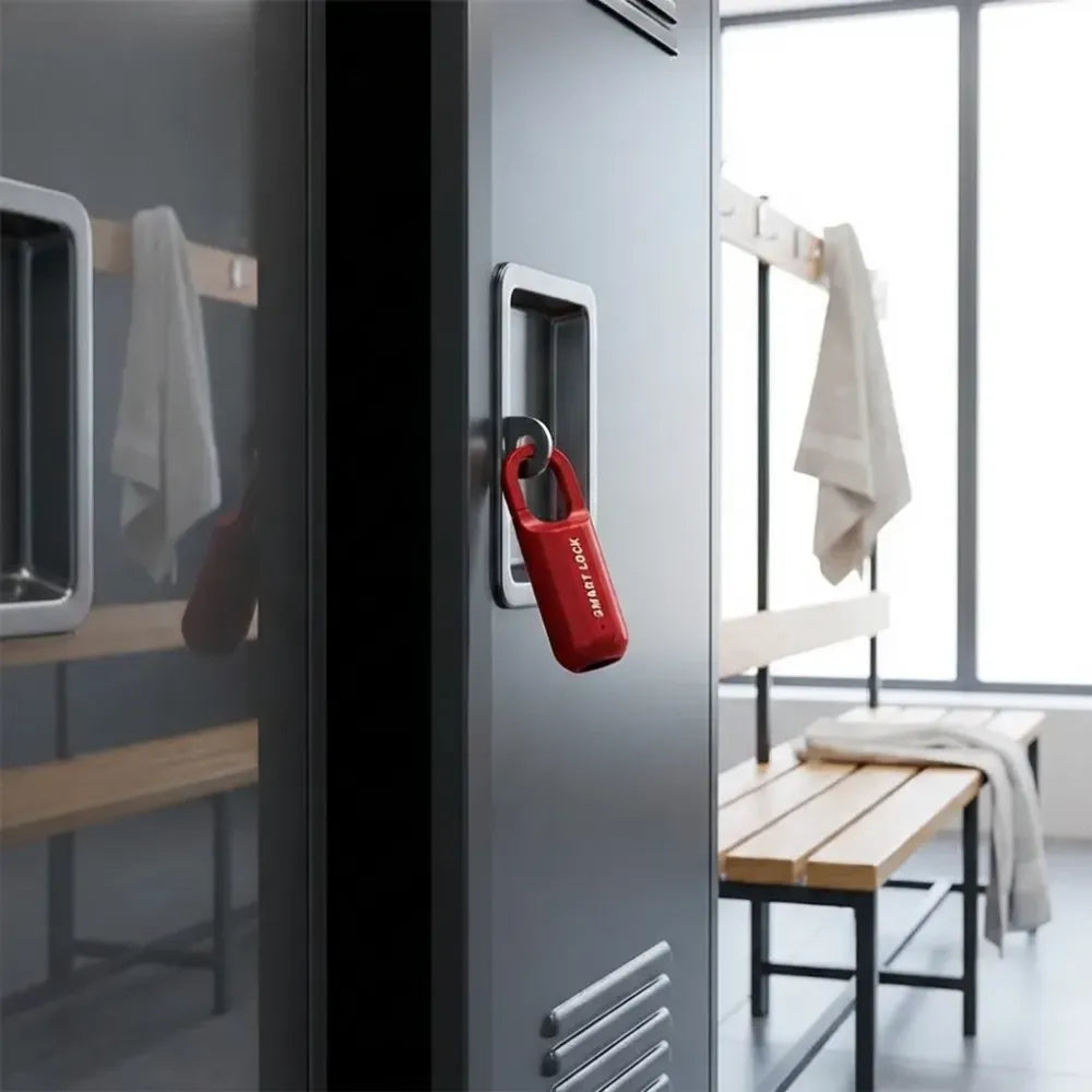 Keyless fingerprint padlock – secure & portable - home improvement
