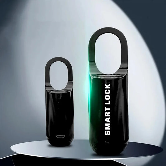 Keyless fingerprint padlock – secure & portable - home improvement